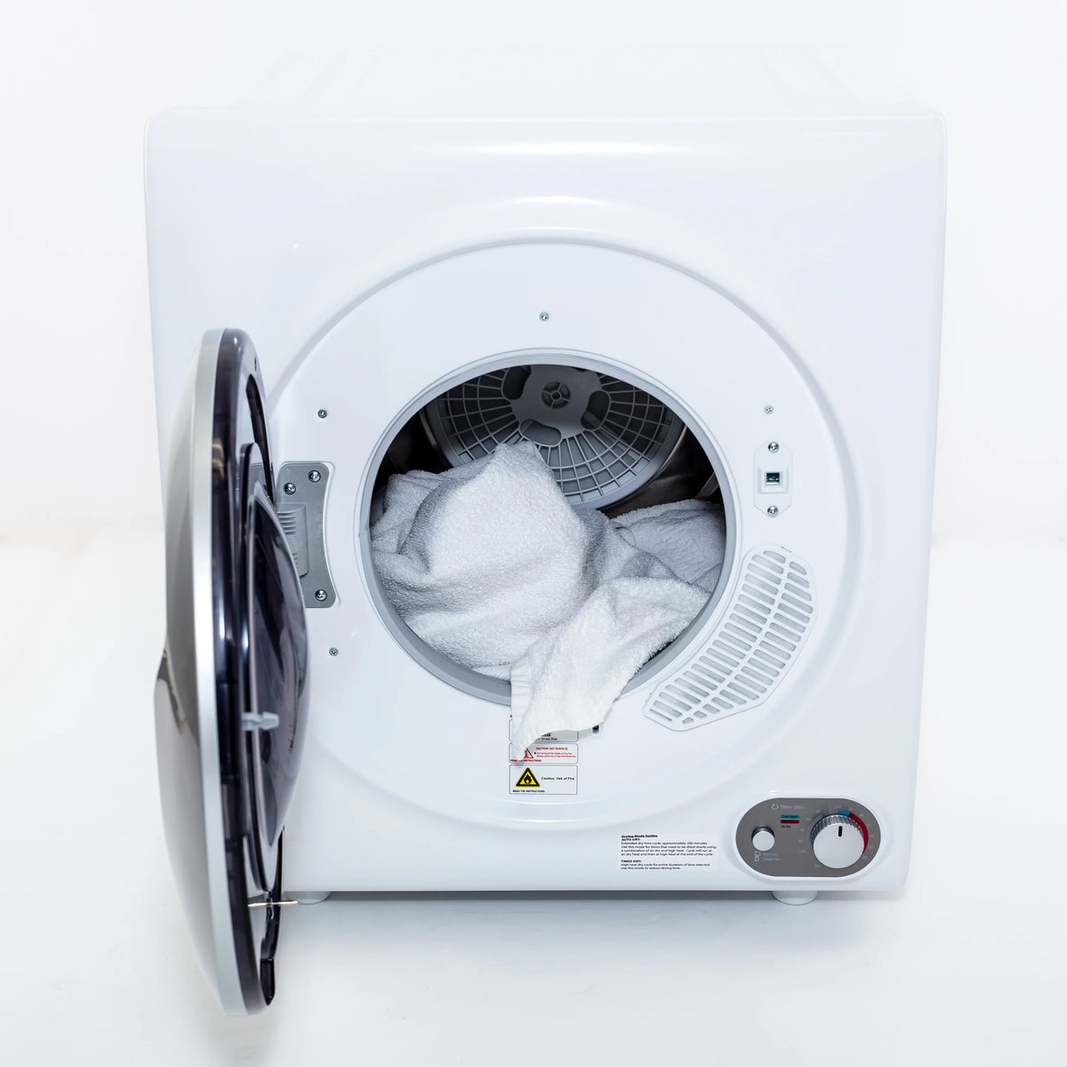 2.6 Cu. Ft. Front Load Electric Dryer White B823