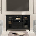 Black 53 inch Wide TV Media Stand W5512