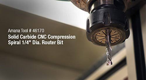 CNC Solid Carbide Compression Spiral Bit T925