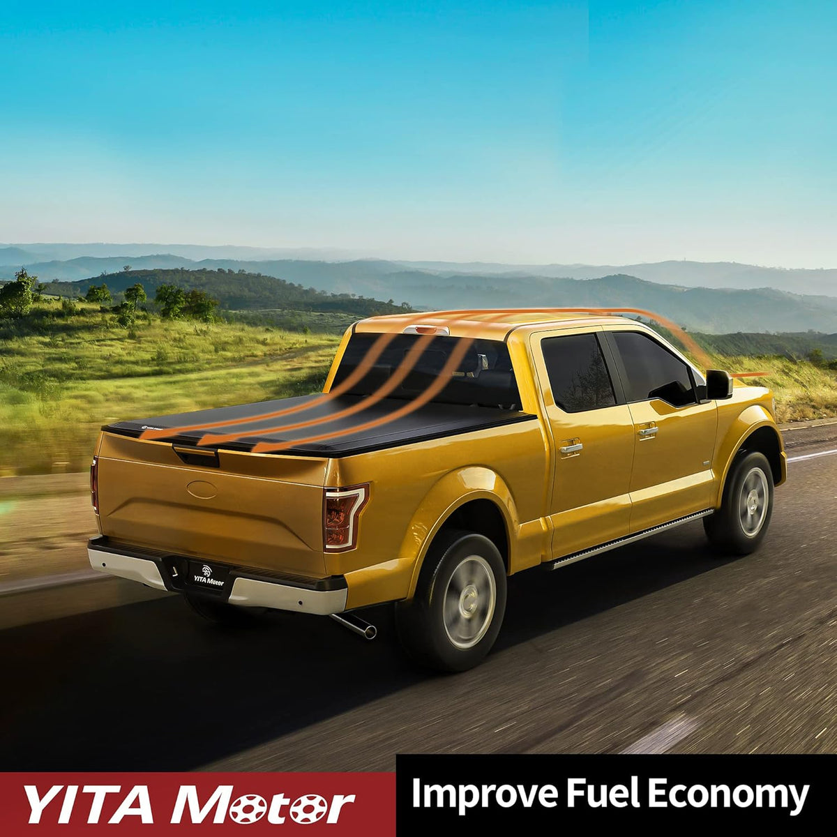 Soft Tri-fold Truck Bed Tonneau Cover for 6.5 ft Bed K704441