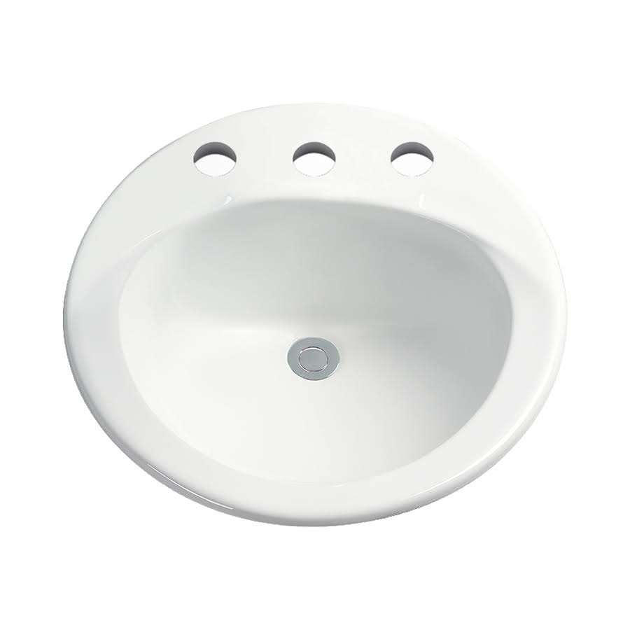 Colonial White Bathroom Sink S64894