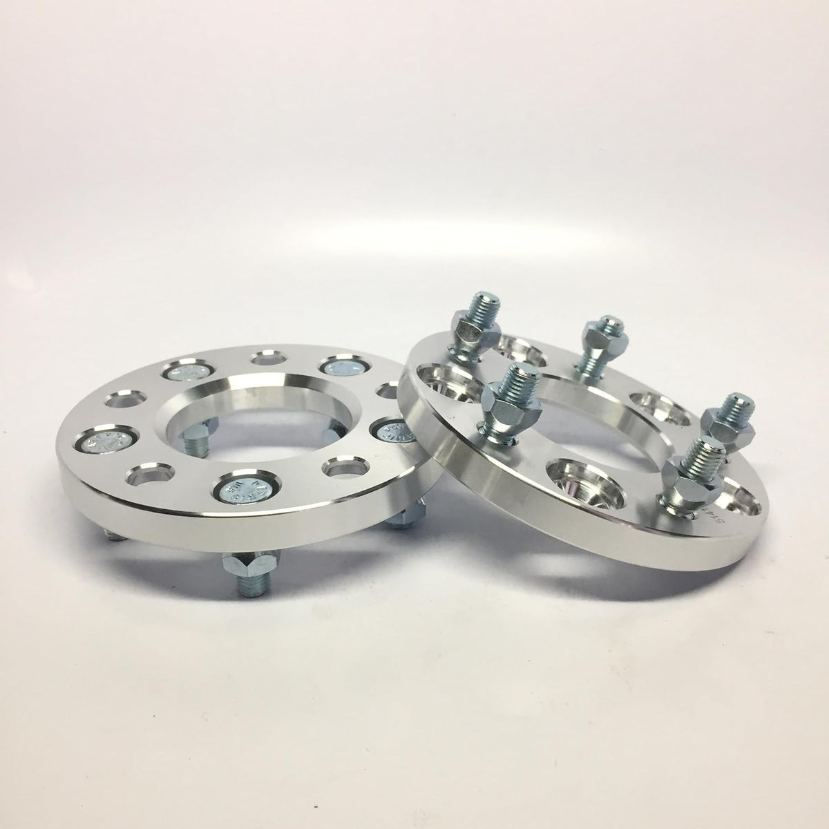 2 Pieces 15mm Wheel Adapters 5x100 Hub to 5x114.3 12x1.5 Studs 67.1mm Center Bore Q764