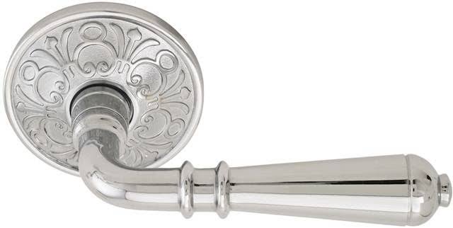 Satin Nickel Privacy Lever Set O35854
