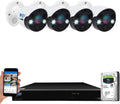 8 Channel 4K Security Camera System with 4 Bullet Cameras L34891