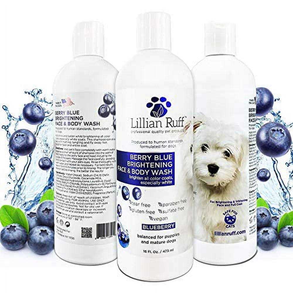 Berry Blue Brightening Face and Body Wash for Dogs and Cats F8805