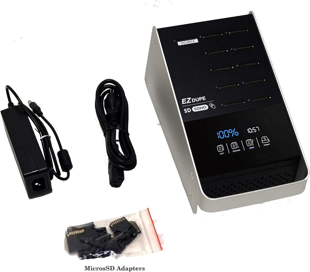 1 to 10 SD Duplicator with Touch Screen F616