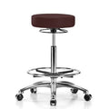 Height Adjustable Medical Stool with Foot Ring, Gray H553703