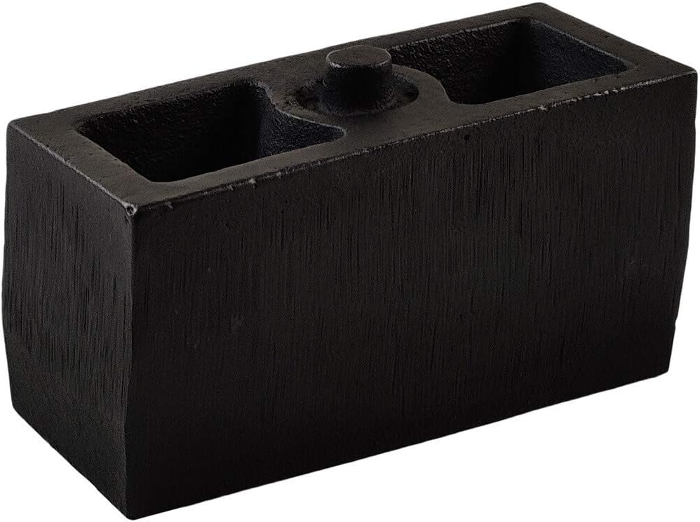 1.5 Rear Suspension Lift Cast Iron Blocks with 12.5 Square Leaf Spring Axle U Bolts M63353