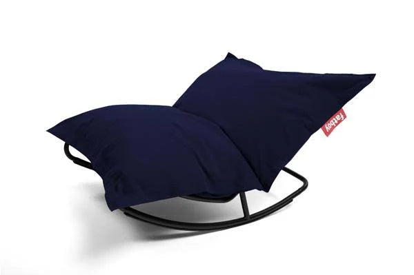 Silver Grey Bean Bag Rocking Chair H4941