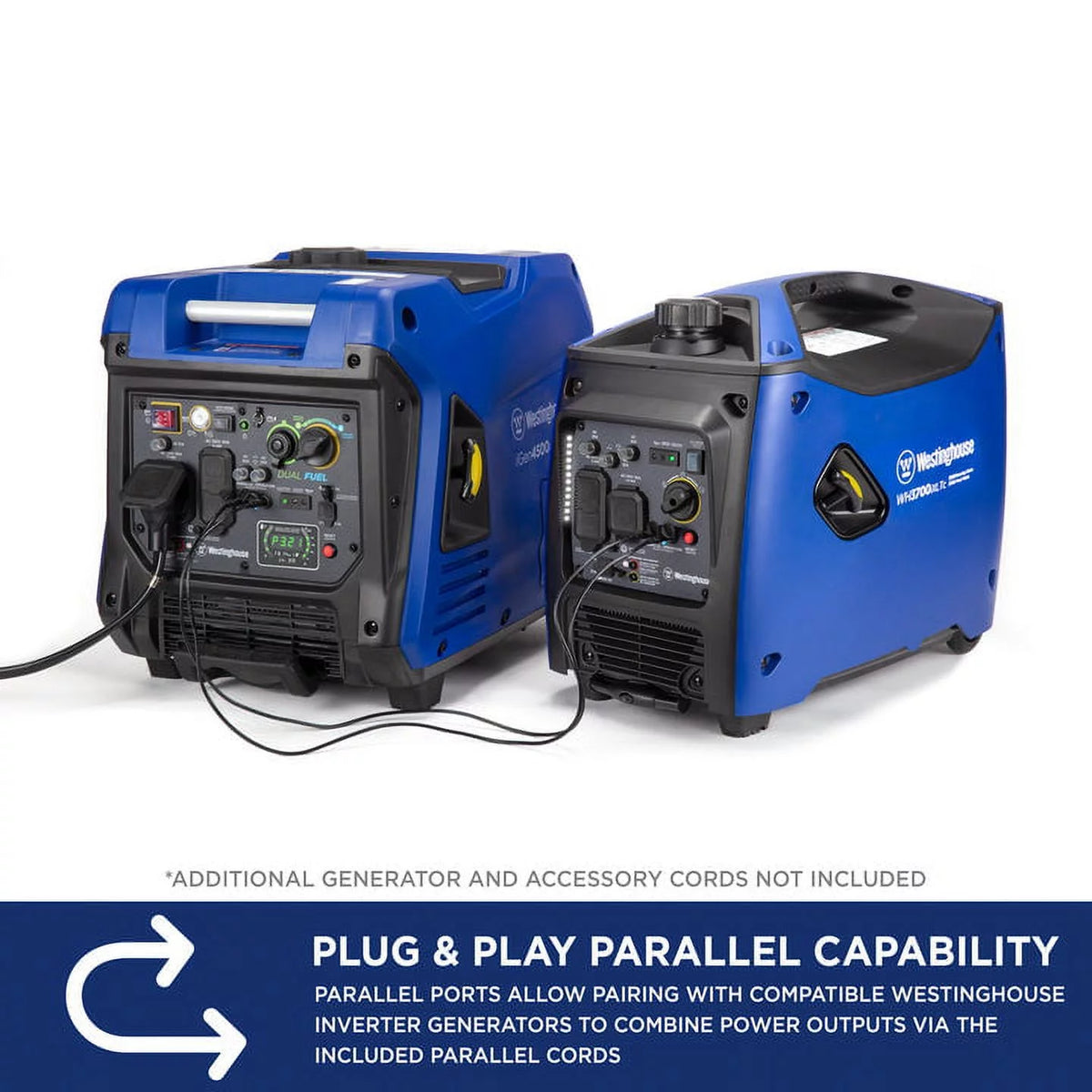 Gas Powered Portable Inverter Generator with CO Sensor V338027