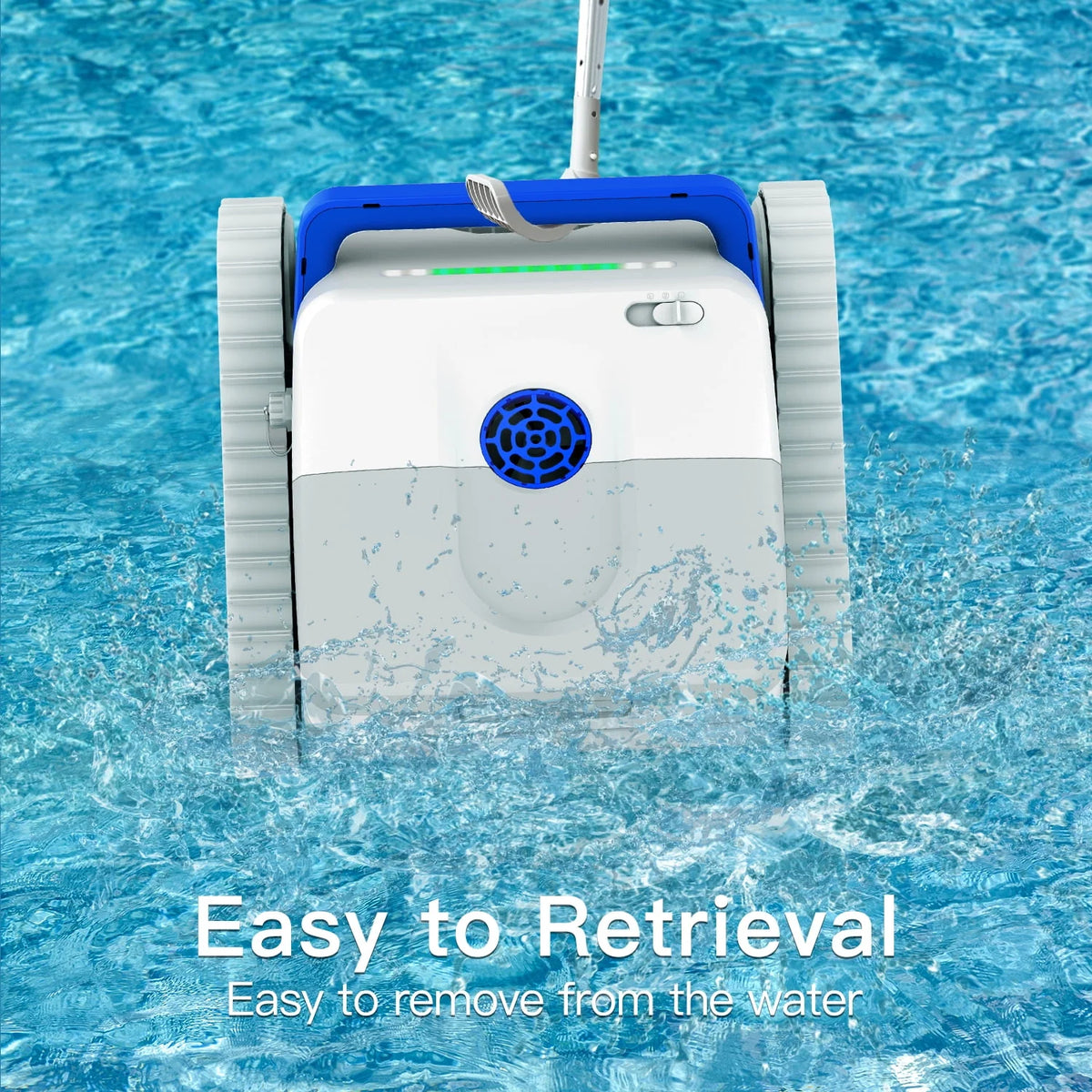 Cordless Robotic Pool Cleaner with Wall Climbing G630