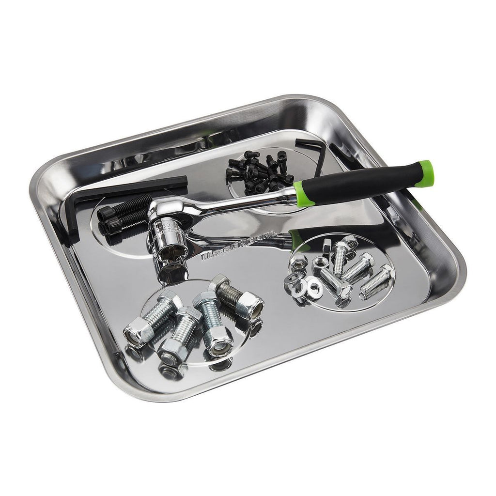 10-1/2 in. x 11-1/2 in. Magnetic Stainless Steel Parts Tray A28702