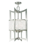 Brushed Nickel 4 Light Lantern R16049