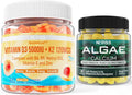 D3 5000IU K2 Gummies + Marine Algae Calcium Gummies Bundle M21245