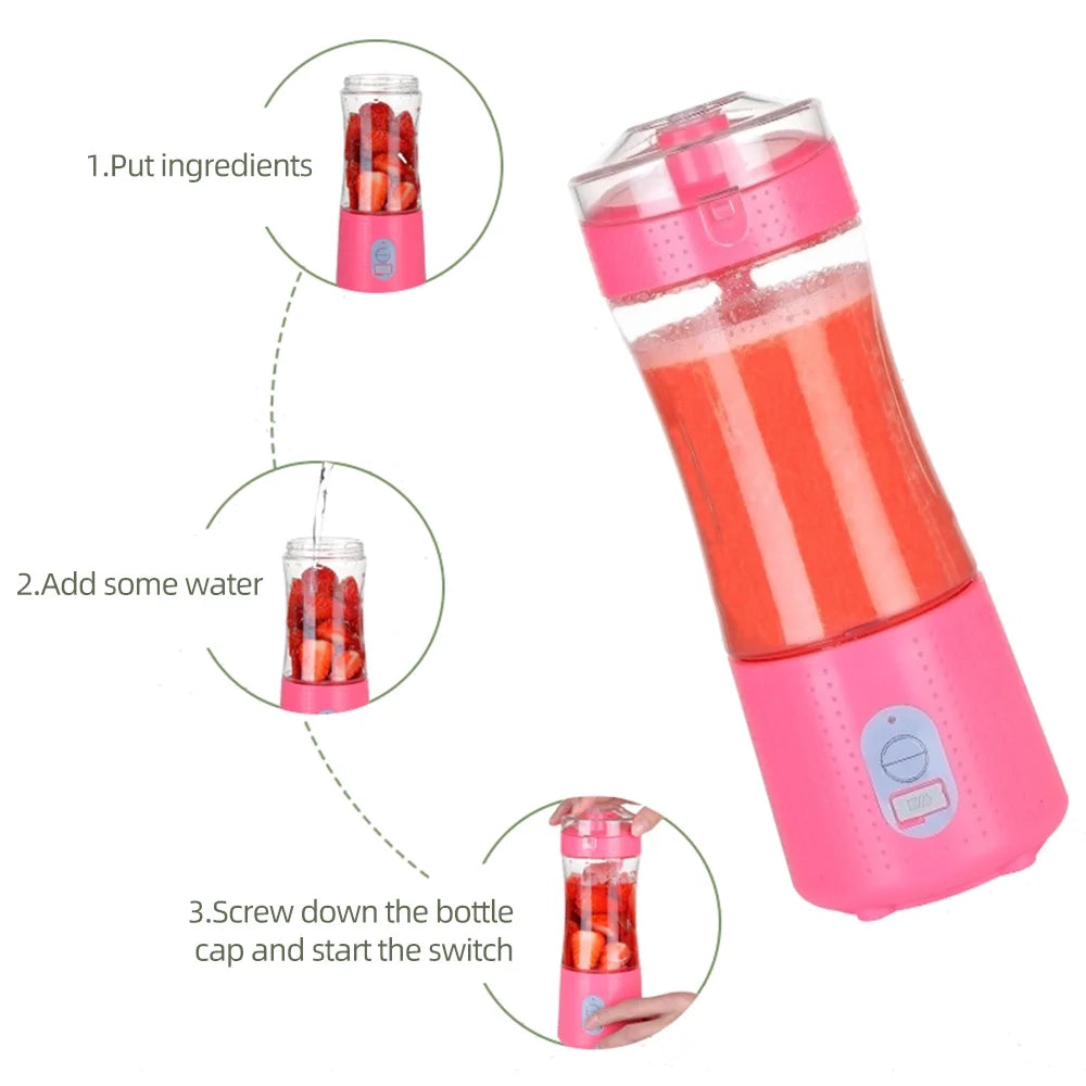 Portable USB Juicer Cup 4000mAh S117