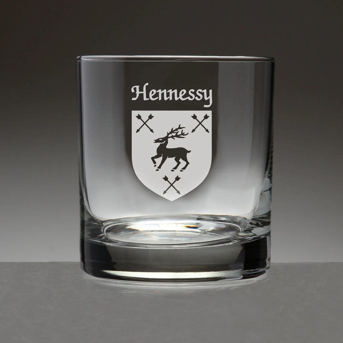 Set of 4 Etched Tumbler Glasses X8006