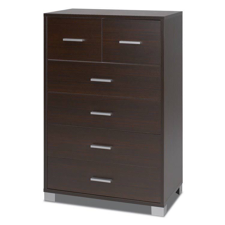 Natural Oak 6 Drawer Vertical File I487511