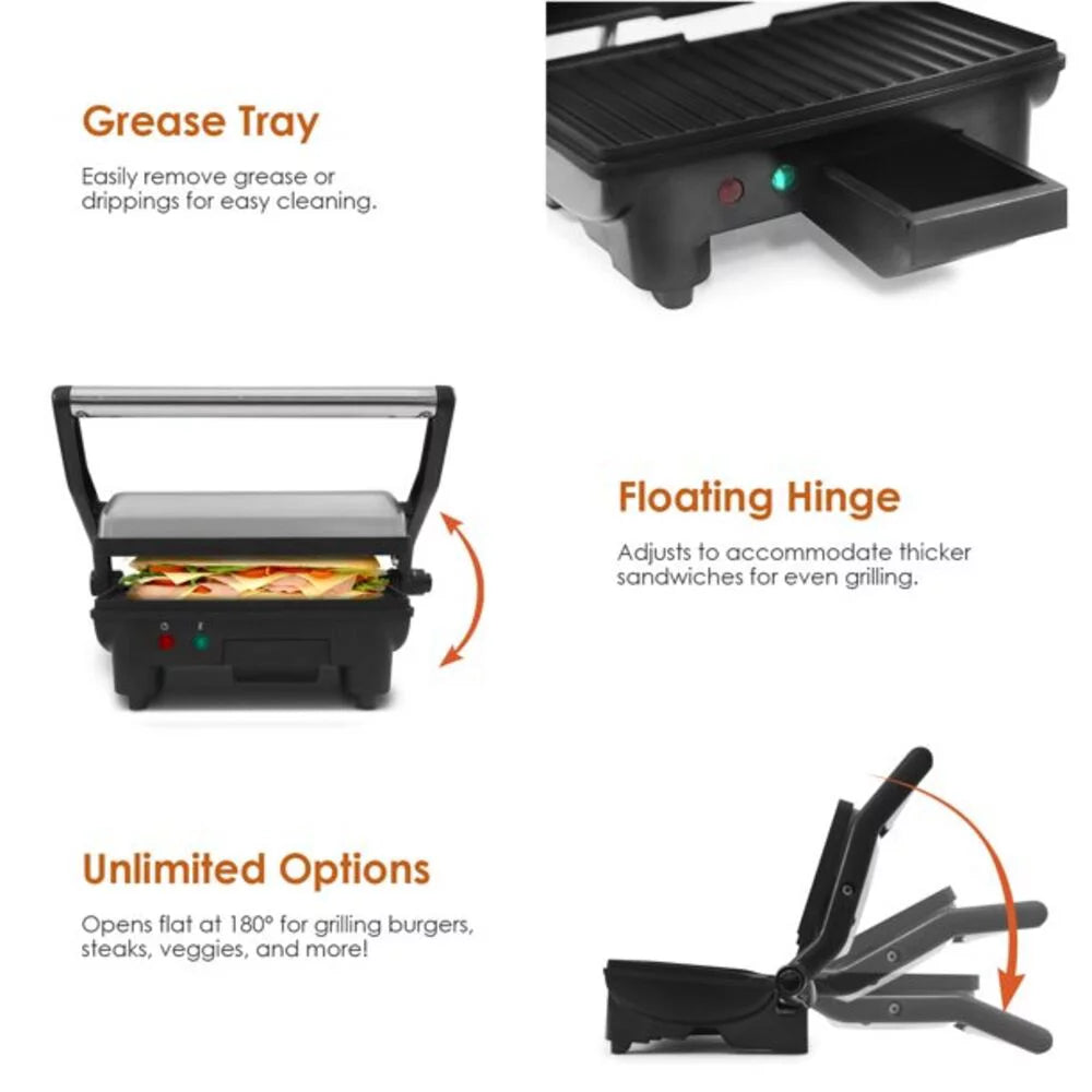 3 in 1 Panini Press & Grill O749