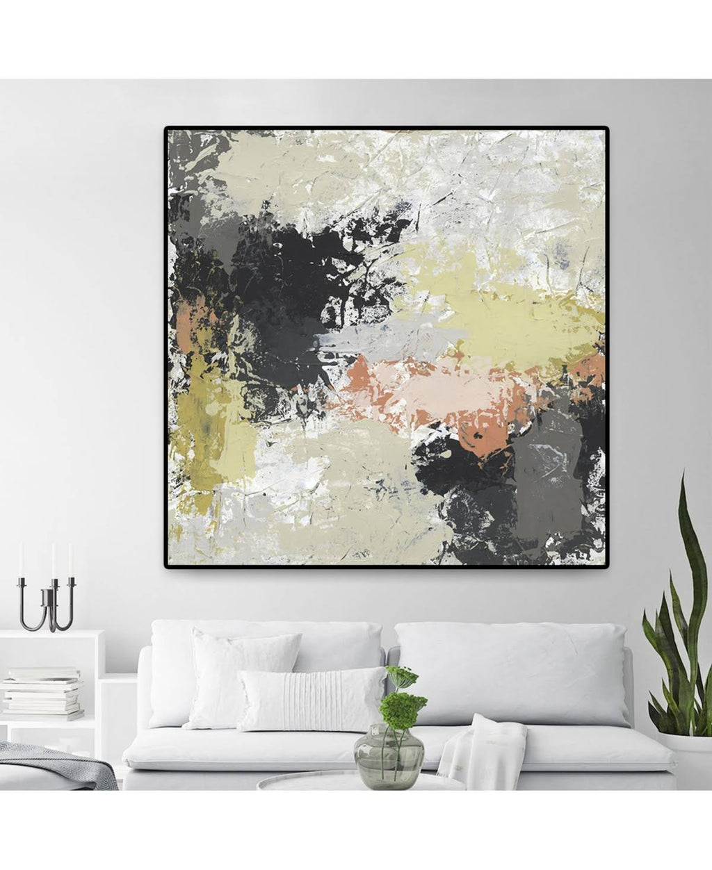 Oversized Framed Canvas I8430