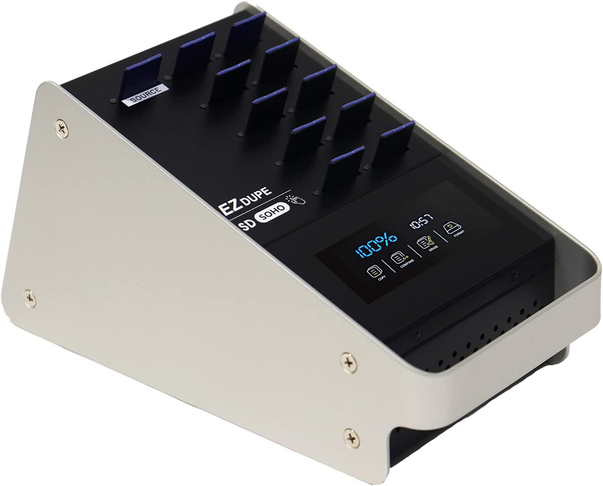 1 to 10 SD Duplicator with Touch Screen F616