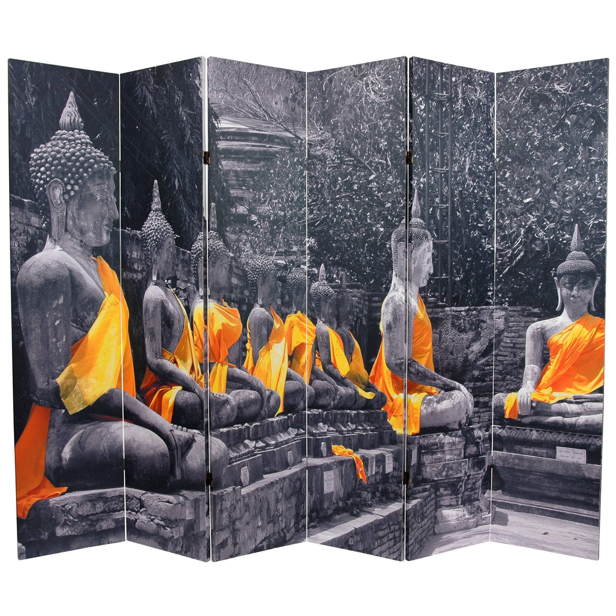 Golden Double Sided Room Divider F677