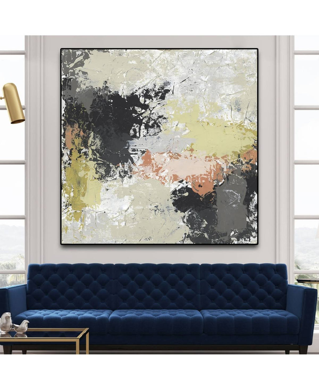 Oversized Framed Canvas I8430