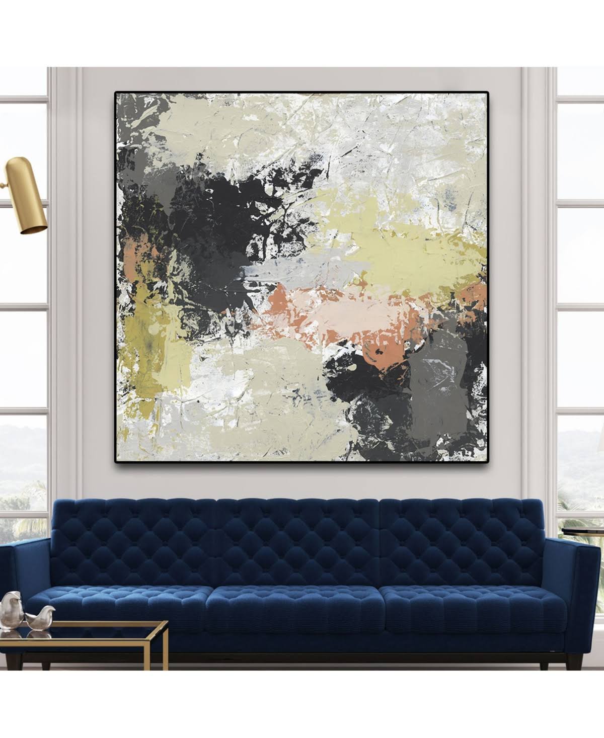 Oversized Framed Canvas I8430