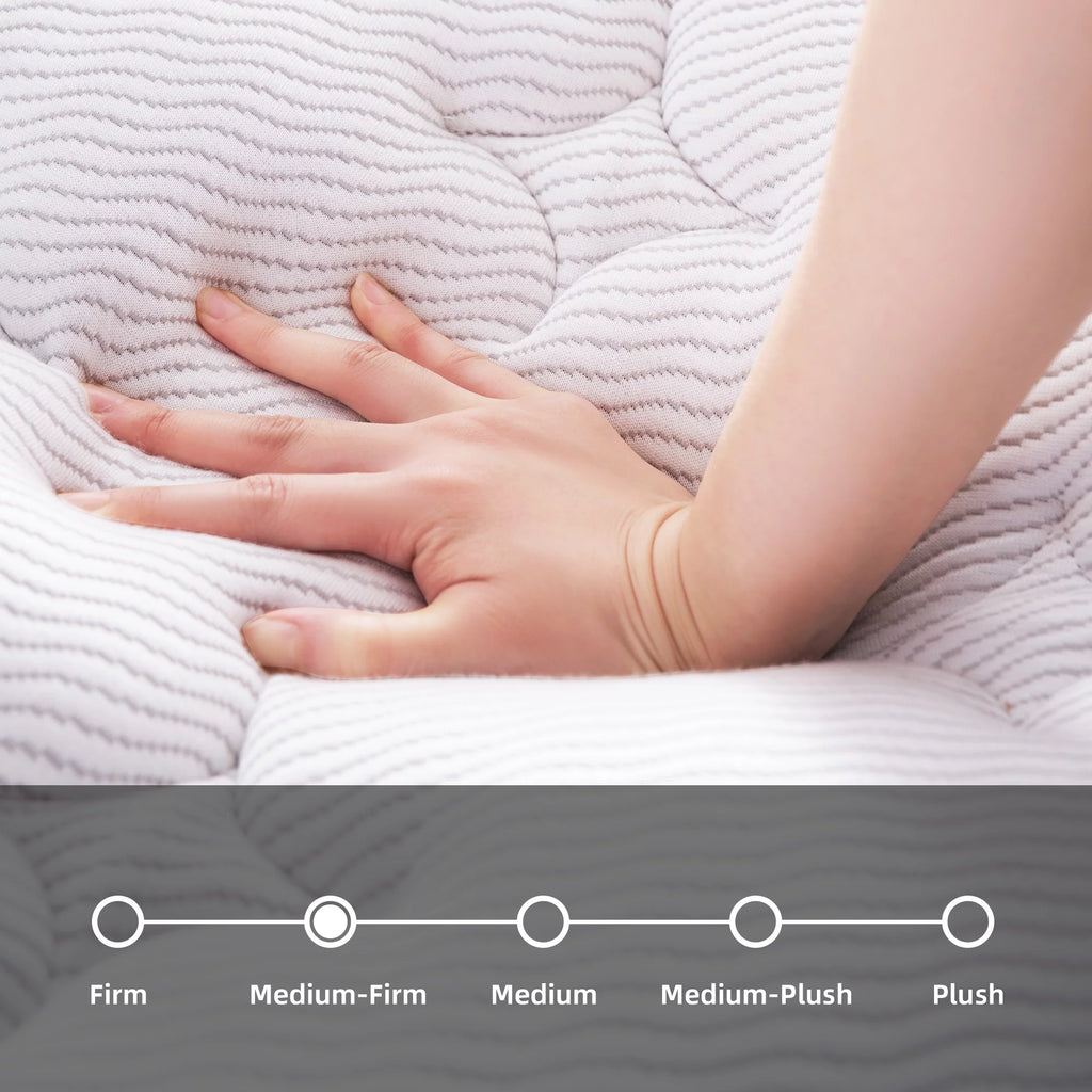 12 inch Medium-Firm Gel Memory Foam Hybrid Mattress K530731