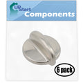 6 Pack Replacement Surface Burner Control Knob B628