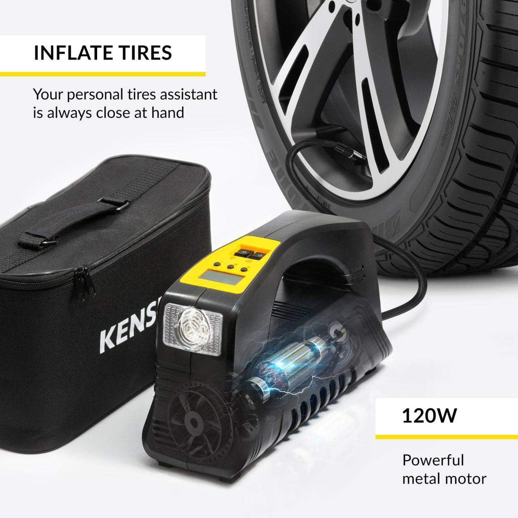 Tire Inflator Portable Air Compressor Pump Pack of 2 N29782