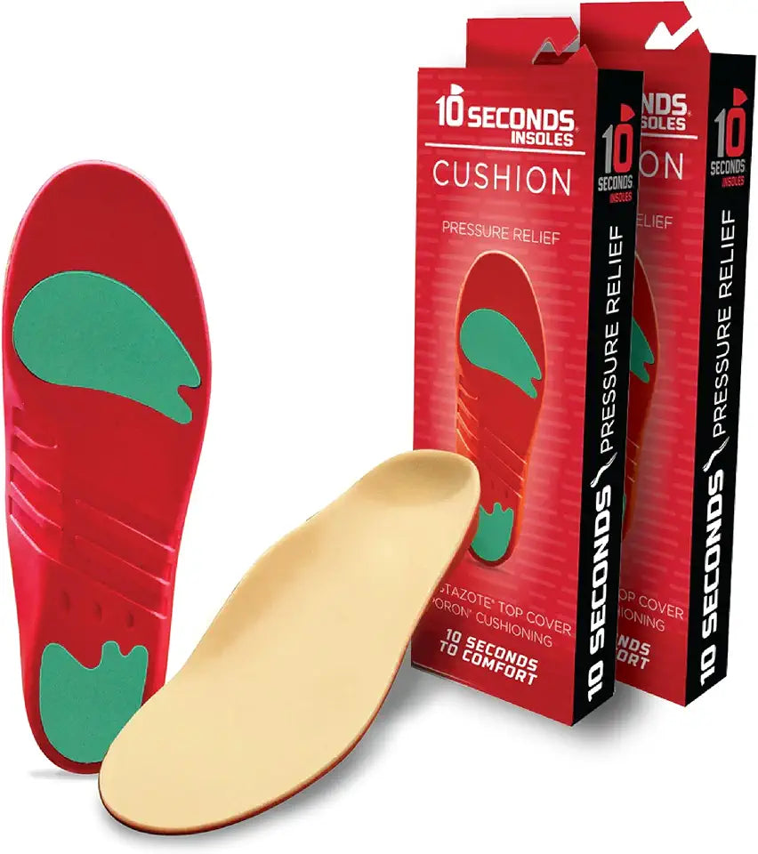Medium Arch Support Memory Foam Topper 2-Pack T1195