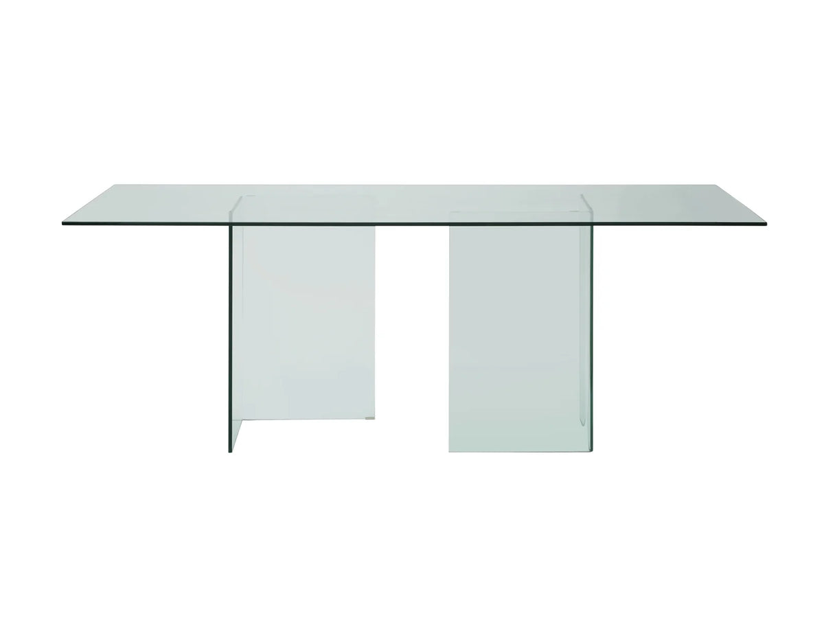 Clear Glass Dining Table G91407