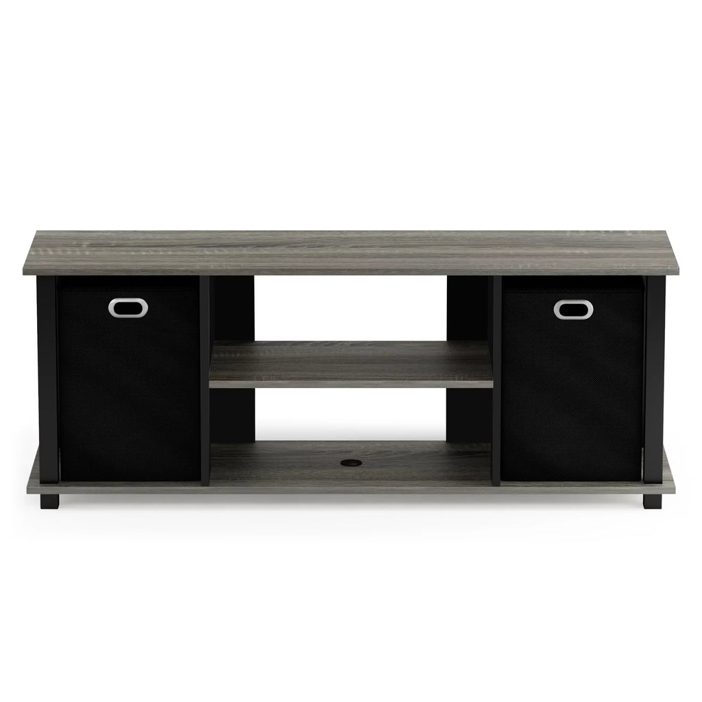 Entertainment Center with Storage Bins O527