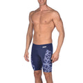 Navy/Neon Blue Jammer Swimsuit V183295