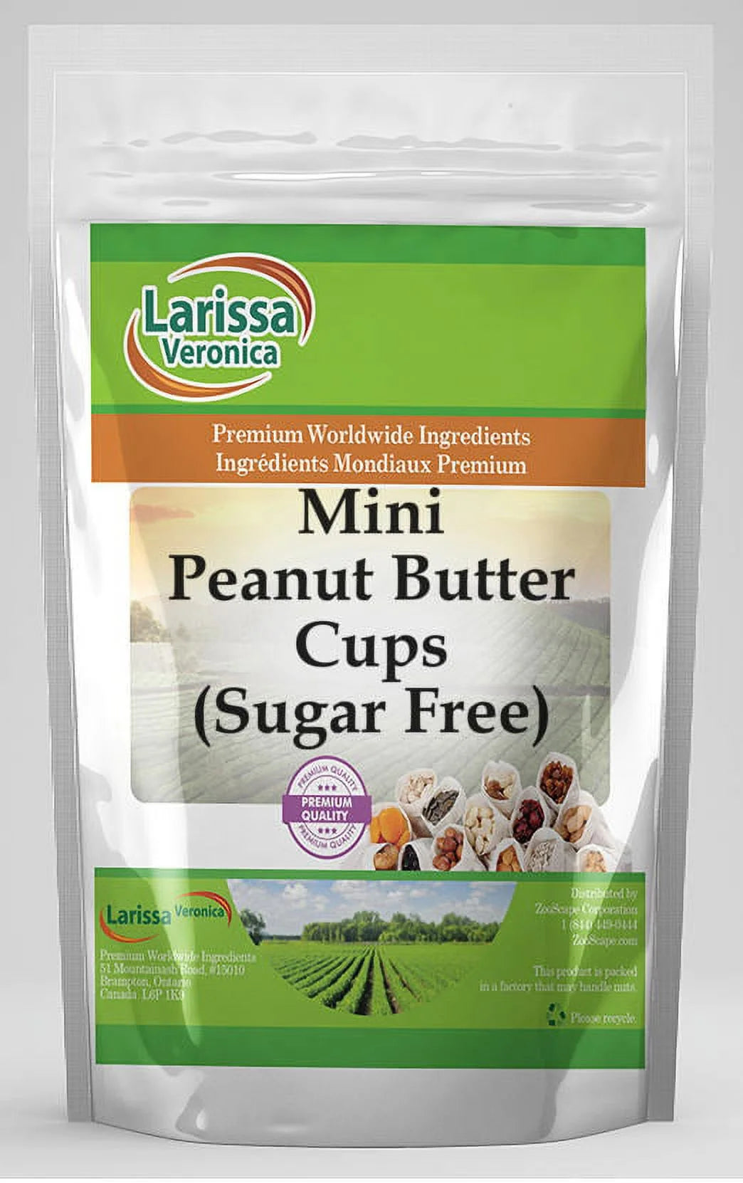 Sugar Free Mini Peanut Butter Cups 4 oz 2-Pack Y737