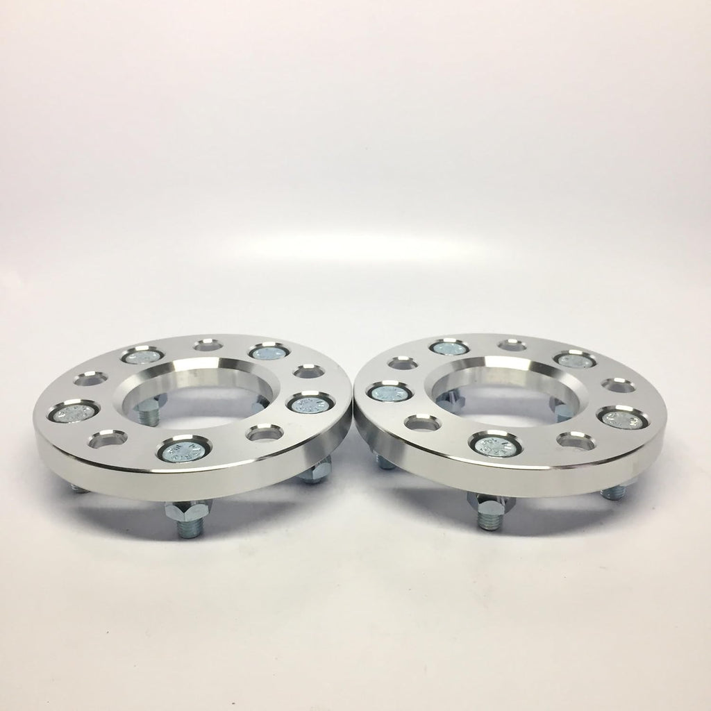 2 Pieces 15mm Wheel Adapters 5x100 Hub to 5x114.3 12x1.5 Studs 67.1mm Center Bore Q764