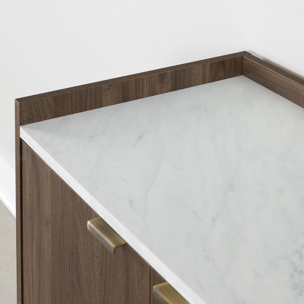 Natural Walnut Storage Cabinet U543