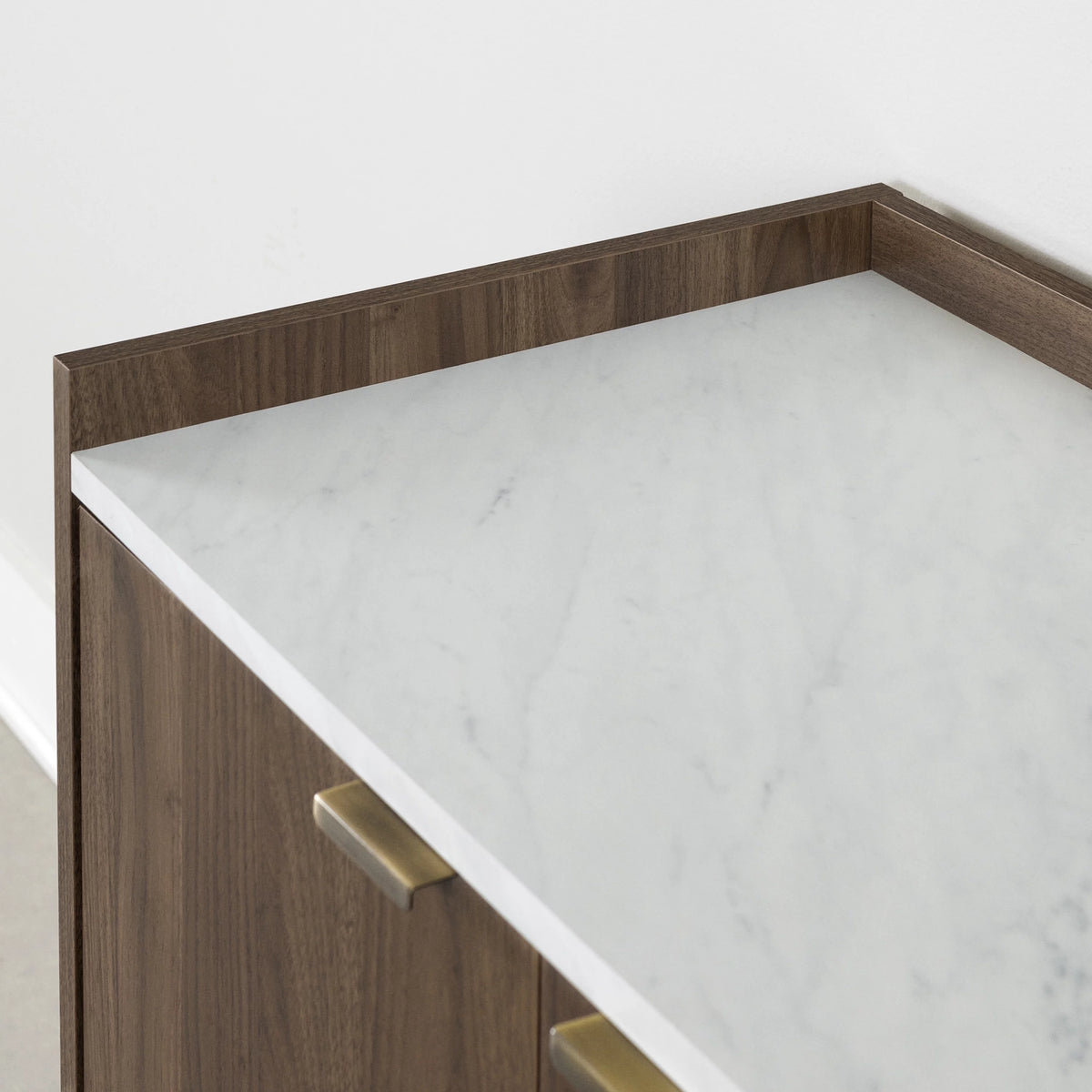 Natural Walnut Storage Cabinet U543