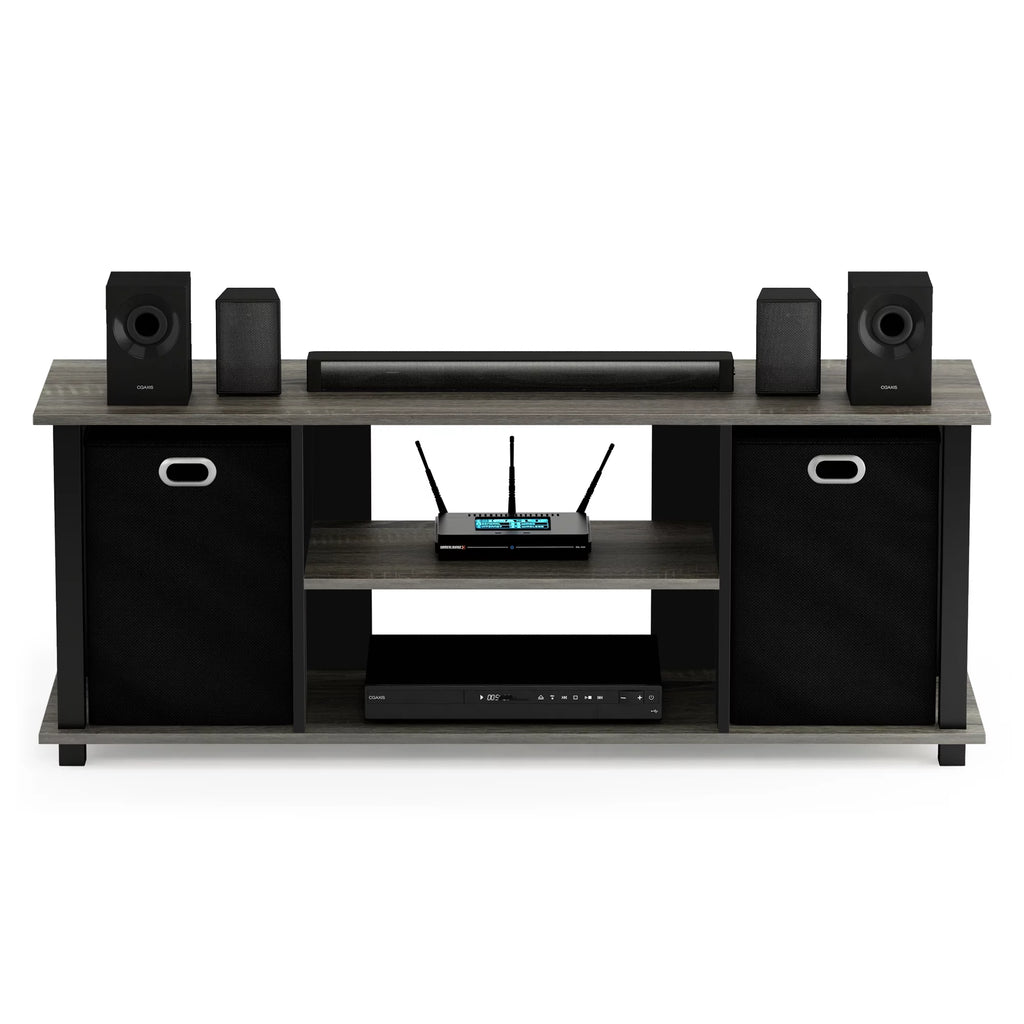Entertainment Center with Storage Bins O527