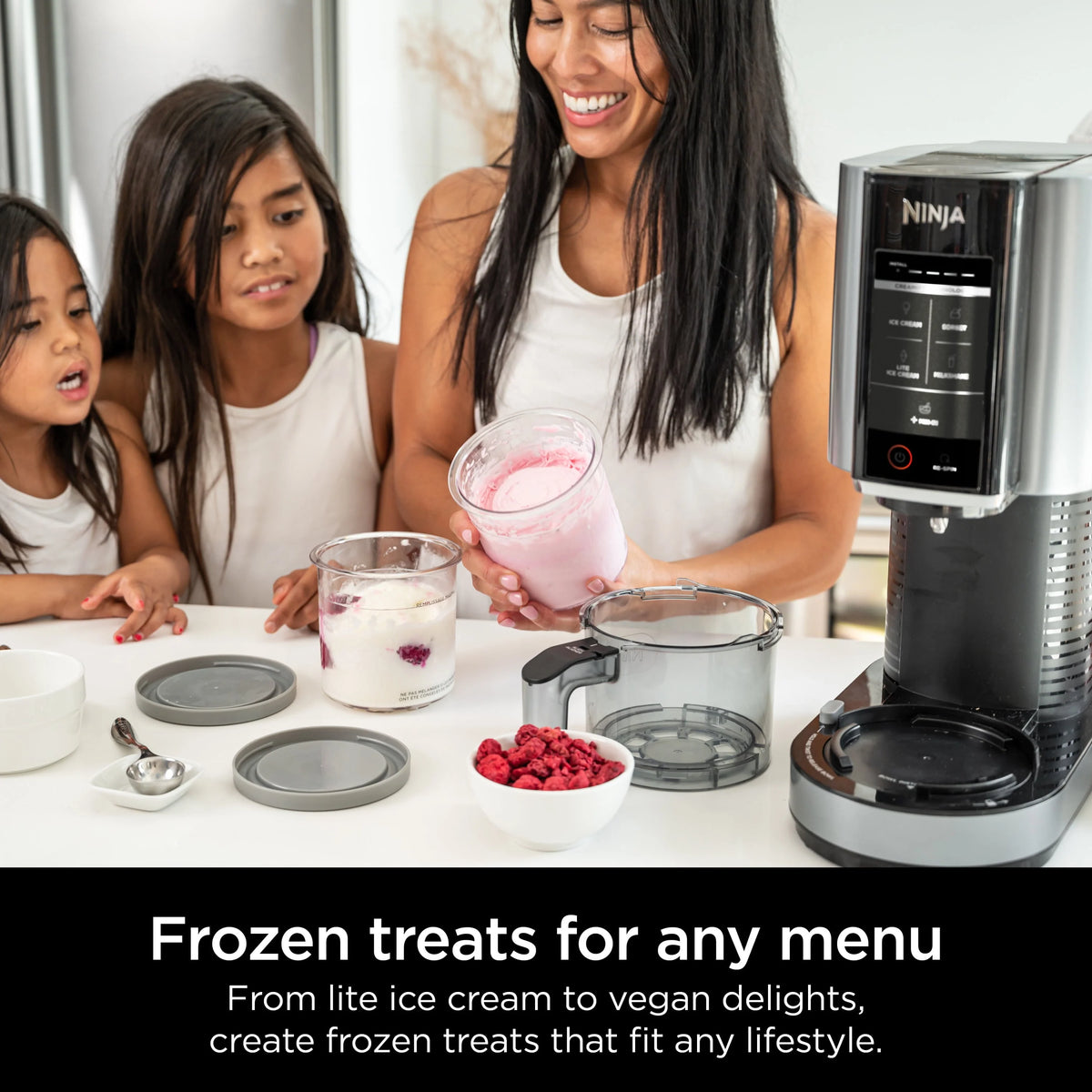 Ice Cream Maker with 2 Pints S1675