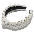 Silver Crystal Headband E7209