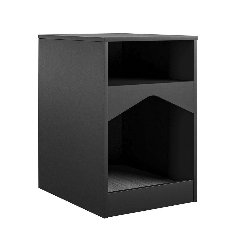 Black Cat House End Table W9881