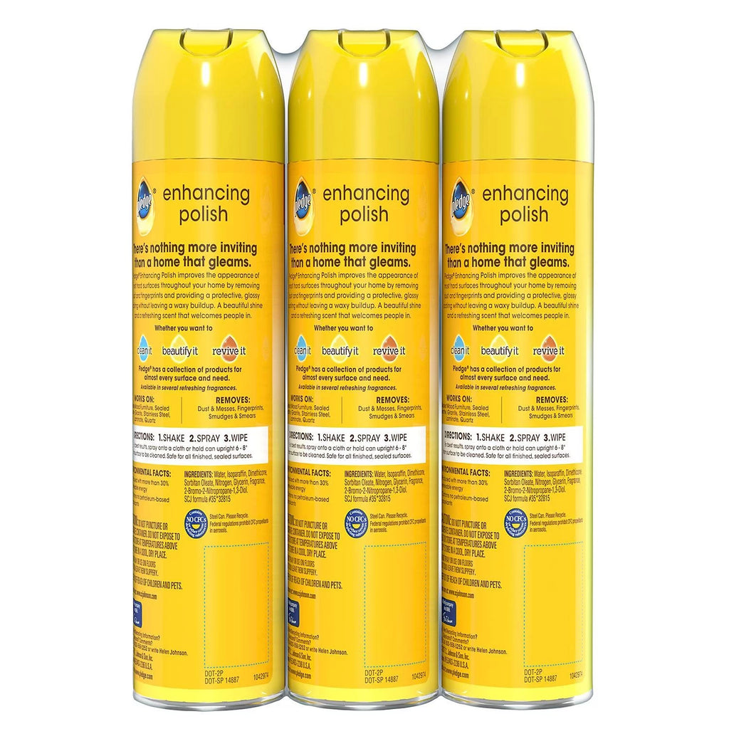 Lemon Furniture Polish 3 pk Z380