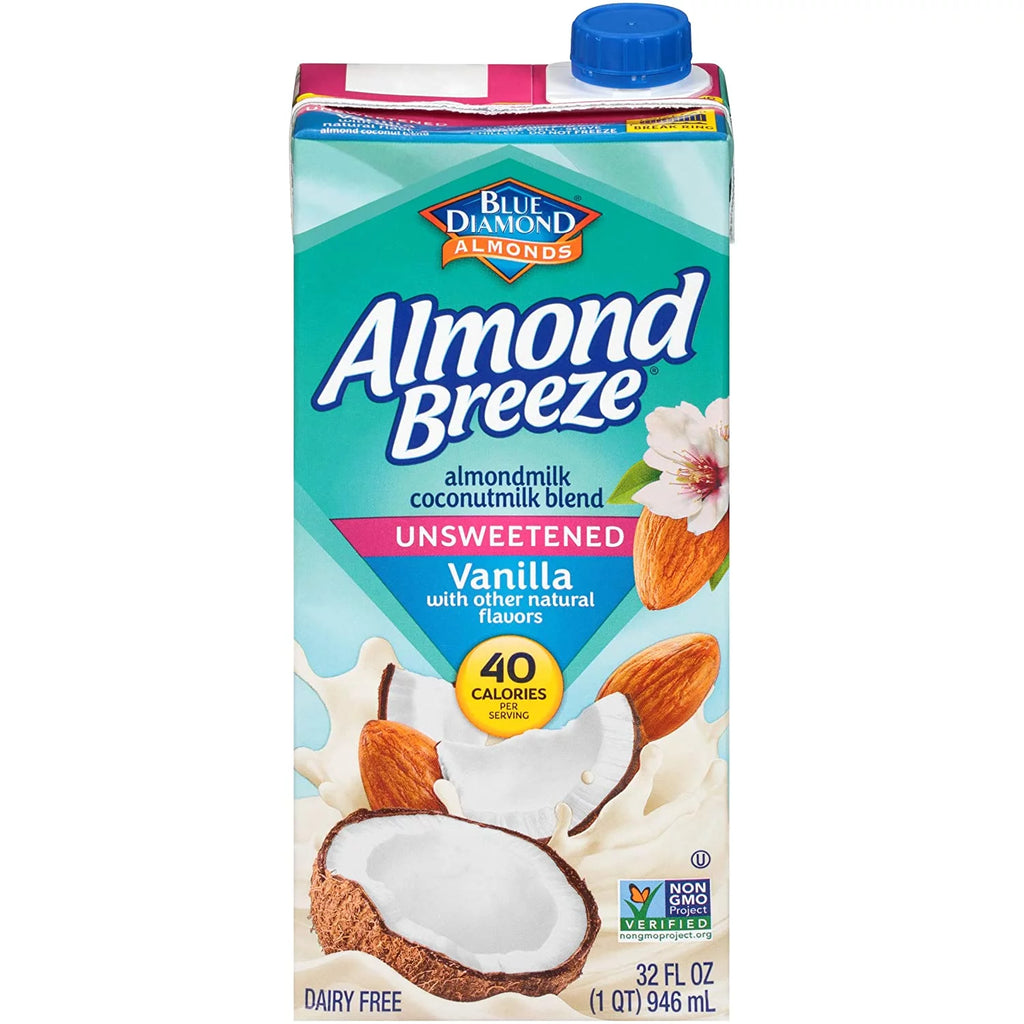 Unsweetened Vanilla Almond Coconut Blend 32 fl oz Pack of 4 D330158