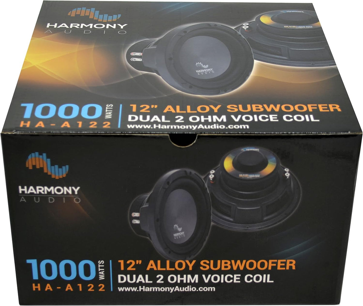 800W Dual 2 Ohm Car Subwoofer V42007