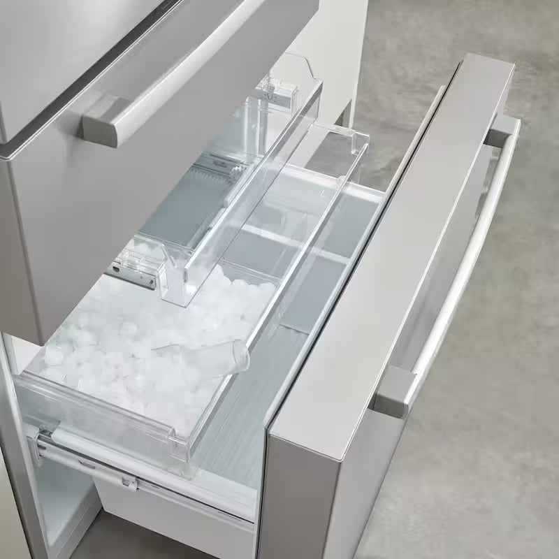 36 in. 21 cu ft Smart Counter Depth French Door Refrigerator in Stainless Steel Q89800