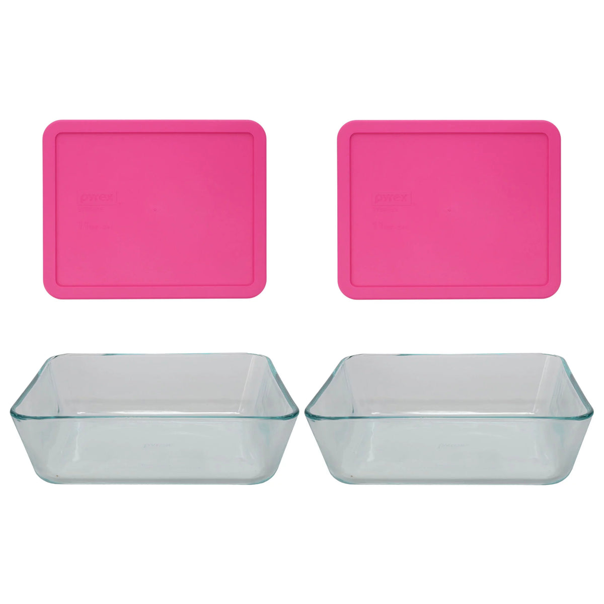 Glass Food Storage Dish with Lid 2-Pack A569