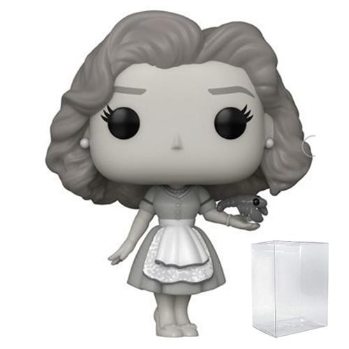 WandaVision 50's Wanda Black & White Pop! Vinyl Figure with Pop Protector B661
