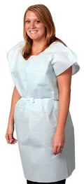 White Exam Gown 30"x 42" K87180