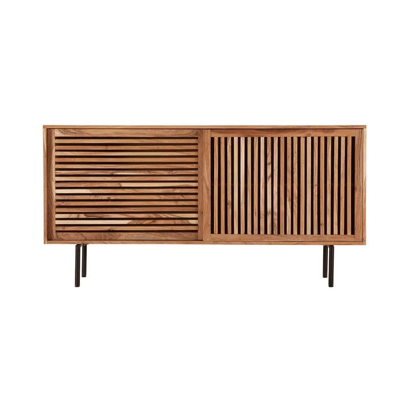 Solid Acacia Wood Sideboard S193902